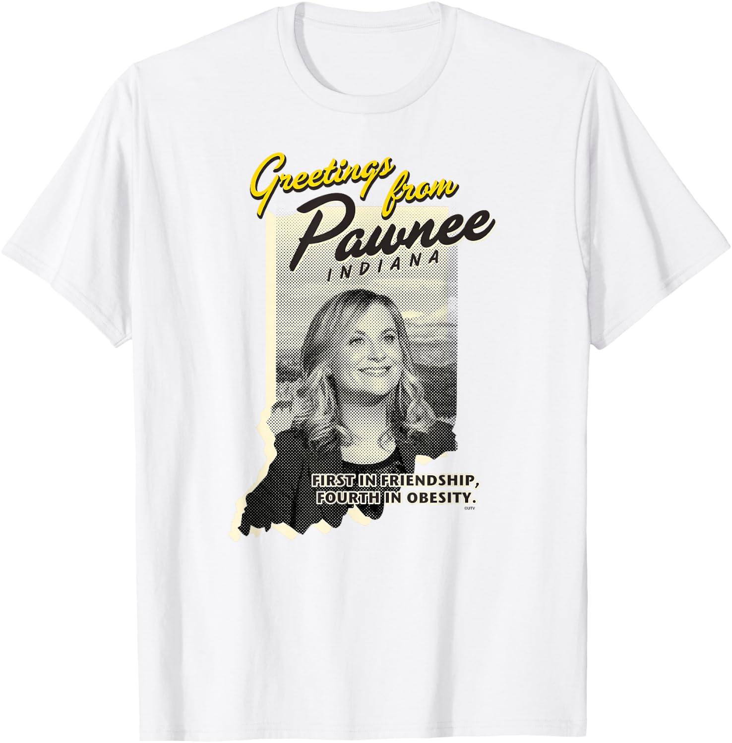 NBC Parks and Recreation Greetings From Pawnee Leslie Knope T-Shirt