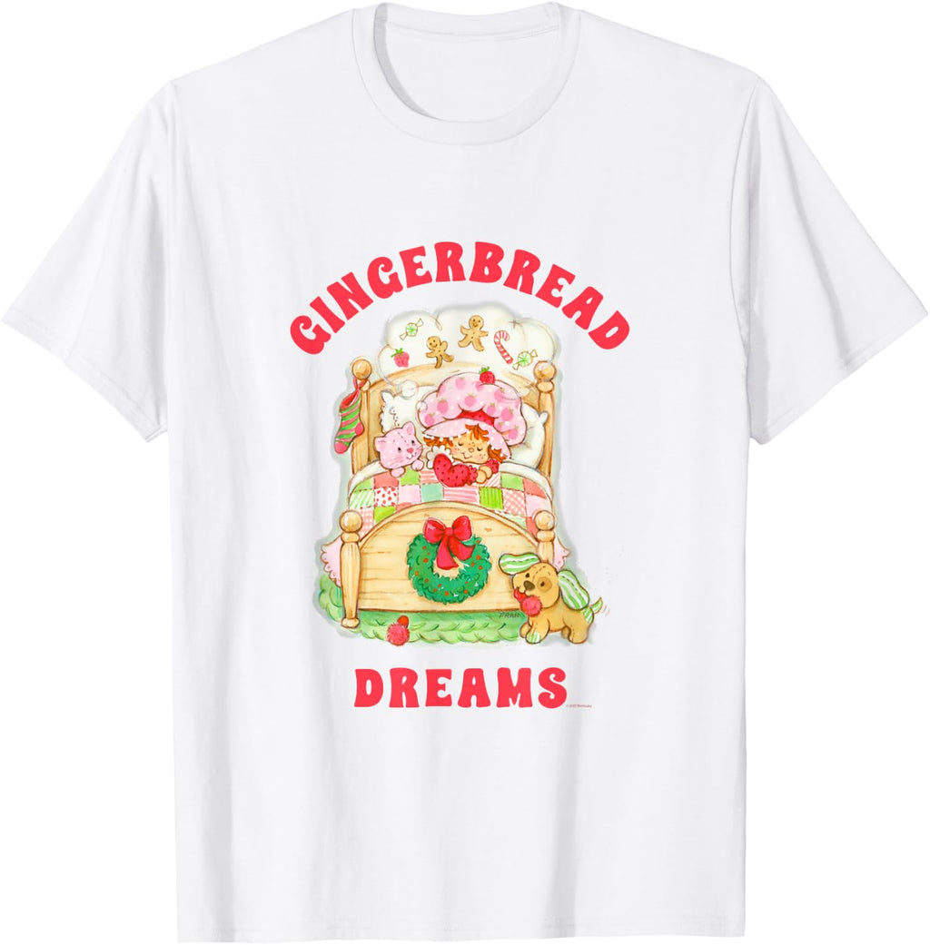 Strawberry Shortcake Gingerbread Dreams Bedtime T-Shirt