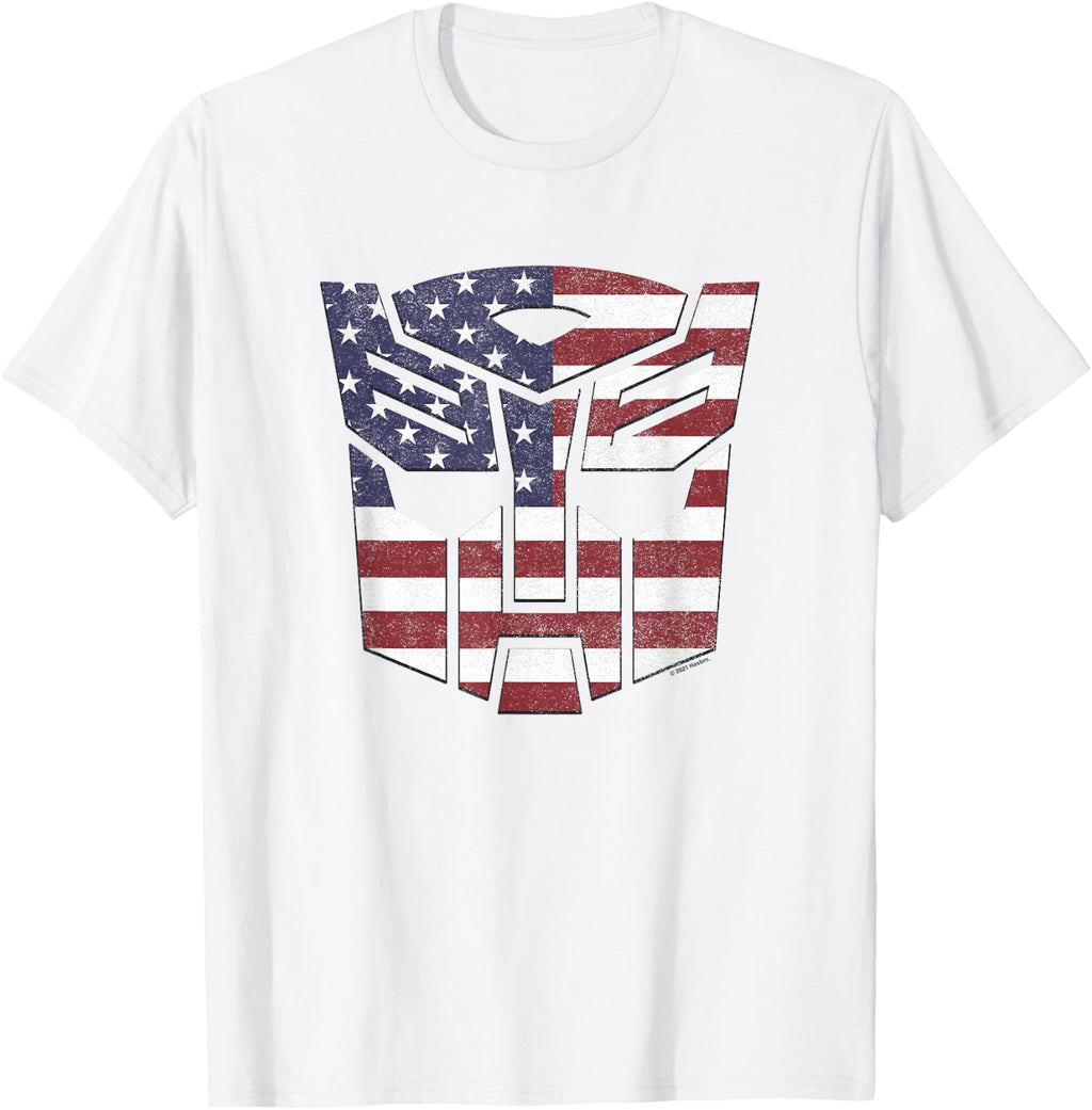 Transformers Autobots American Flag Logo T-Shirt