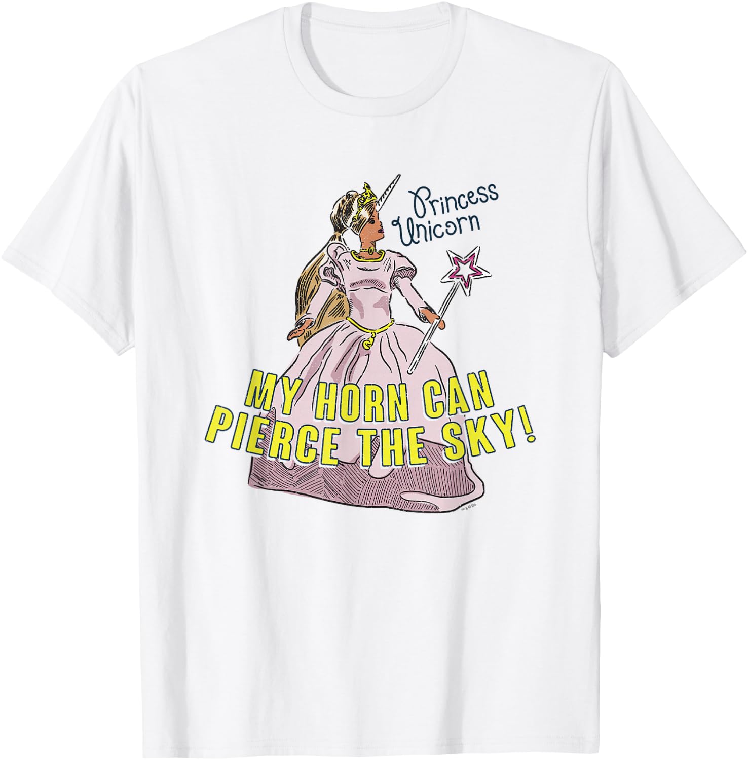 The Office Princess Unicorn Funny T-Shirt