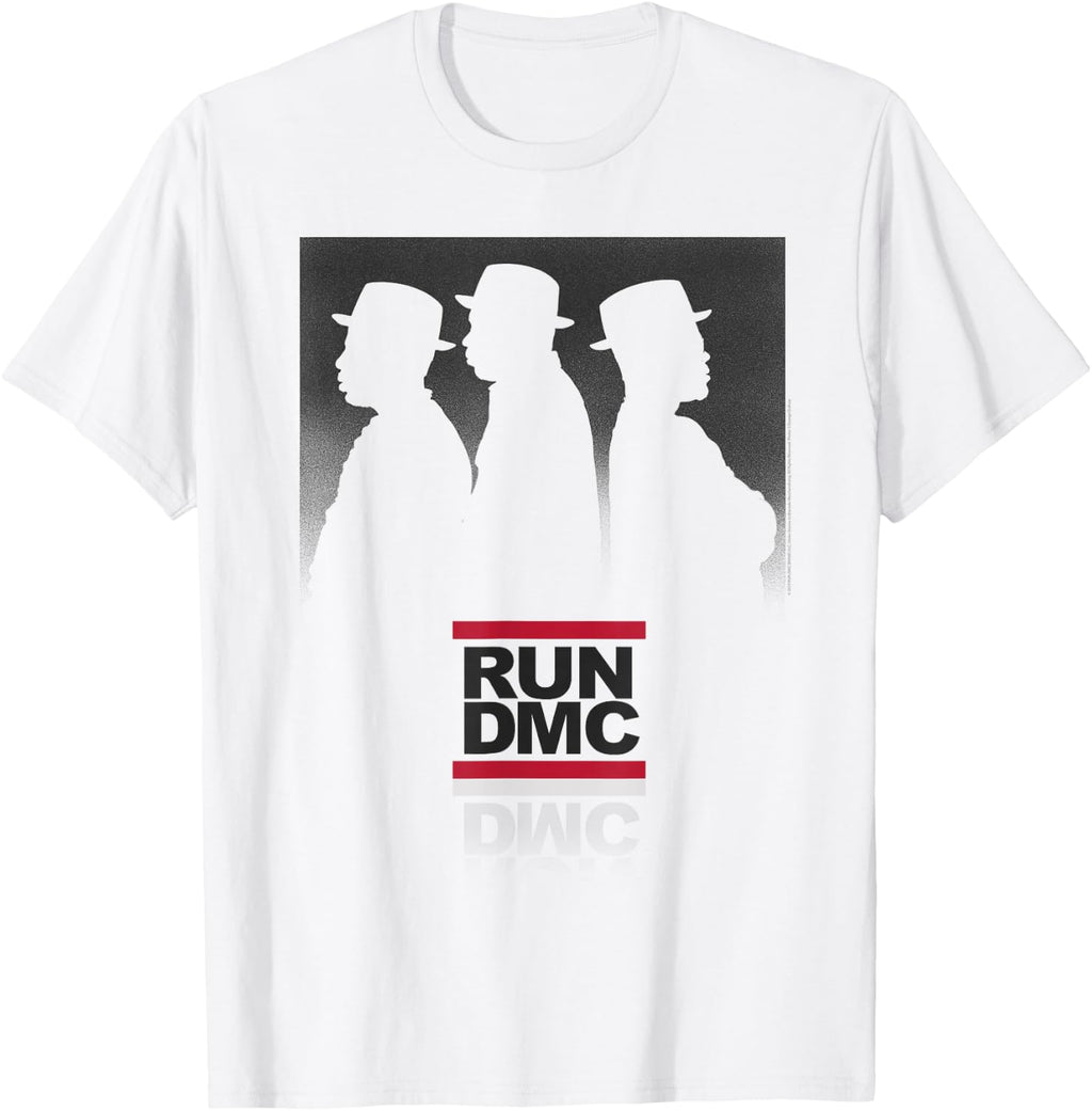 Run DMC Official White Silhouettes T-Shirt