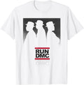 Run DMC Official White Silhouettes T-Shirt