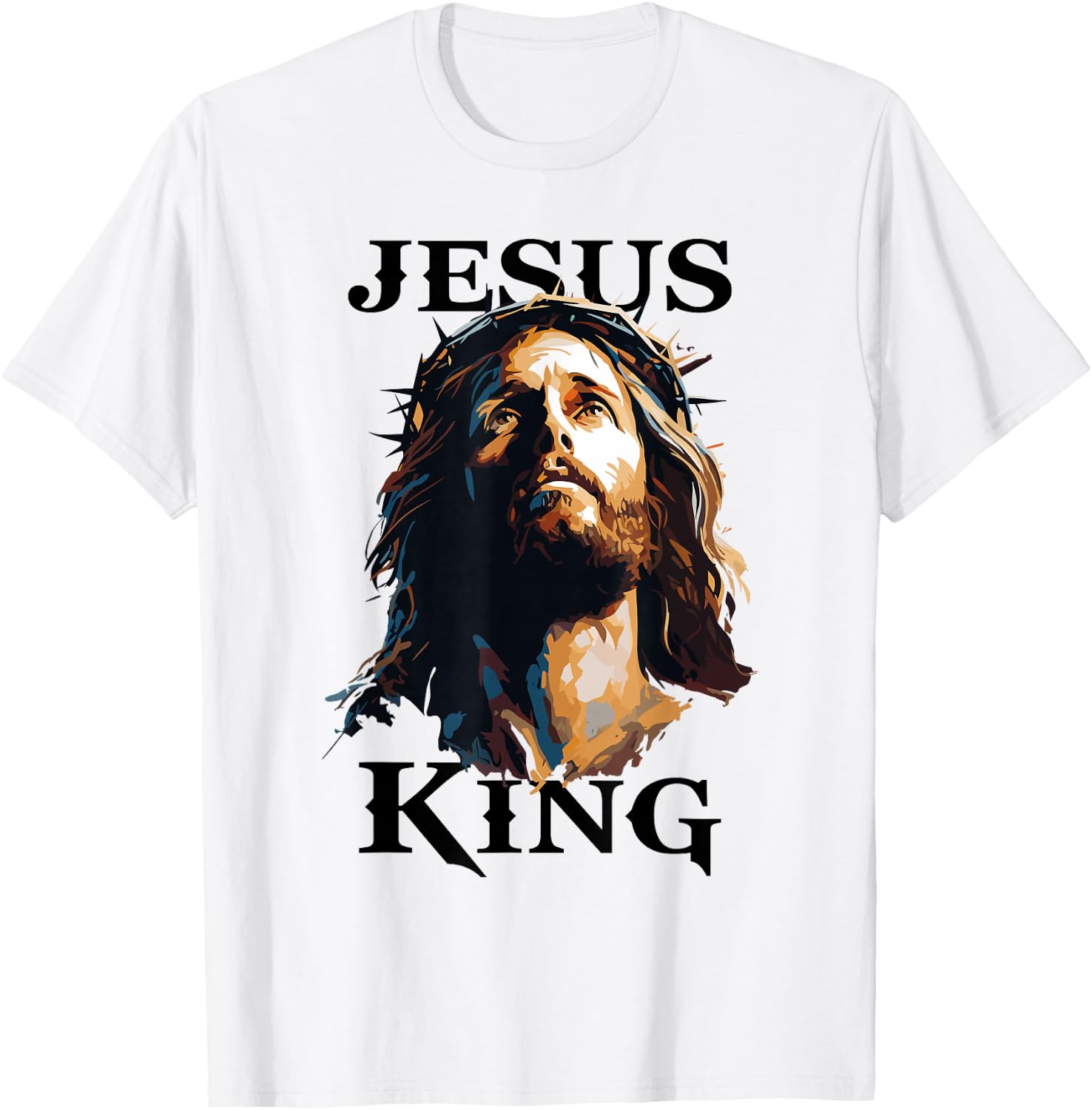 Jesus King Christian For Men Women T-Shirt