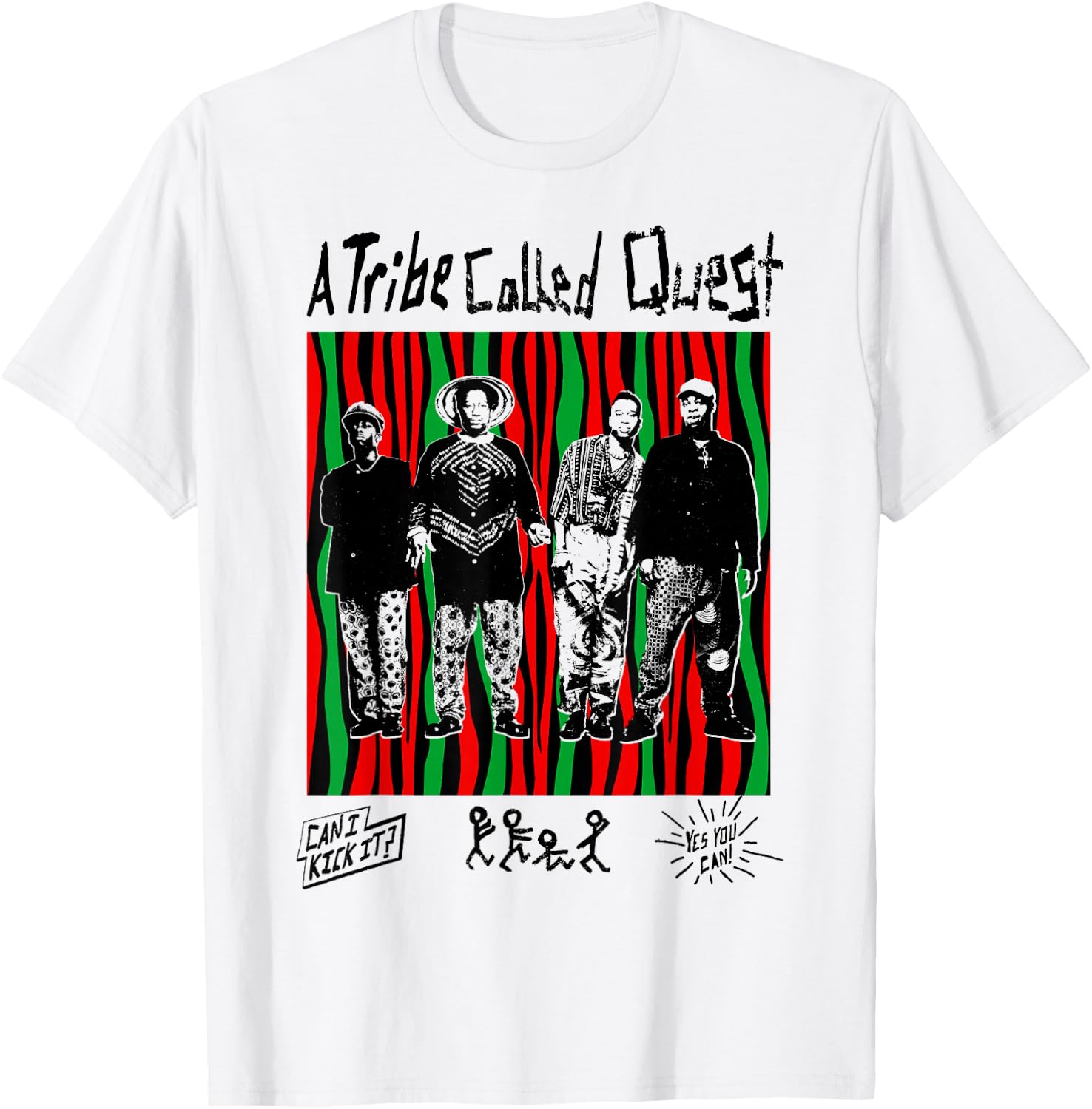 A Tribe Called Quest Can I Kick It Square T-Shirt