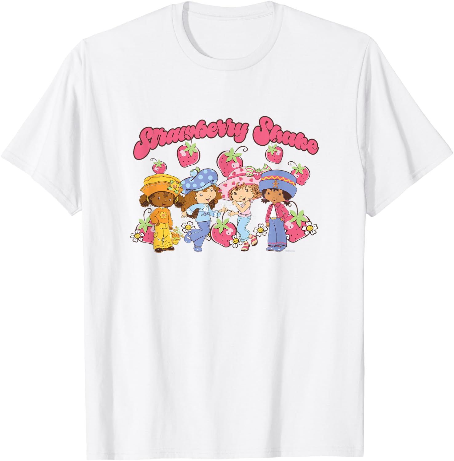 Strawberry Shortcake Strawberry Shake Friends T-Shirt