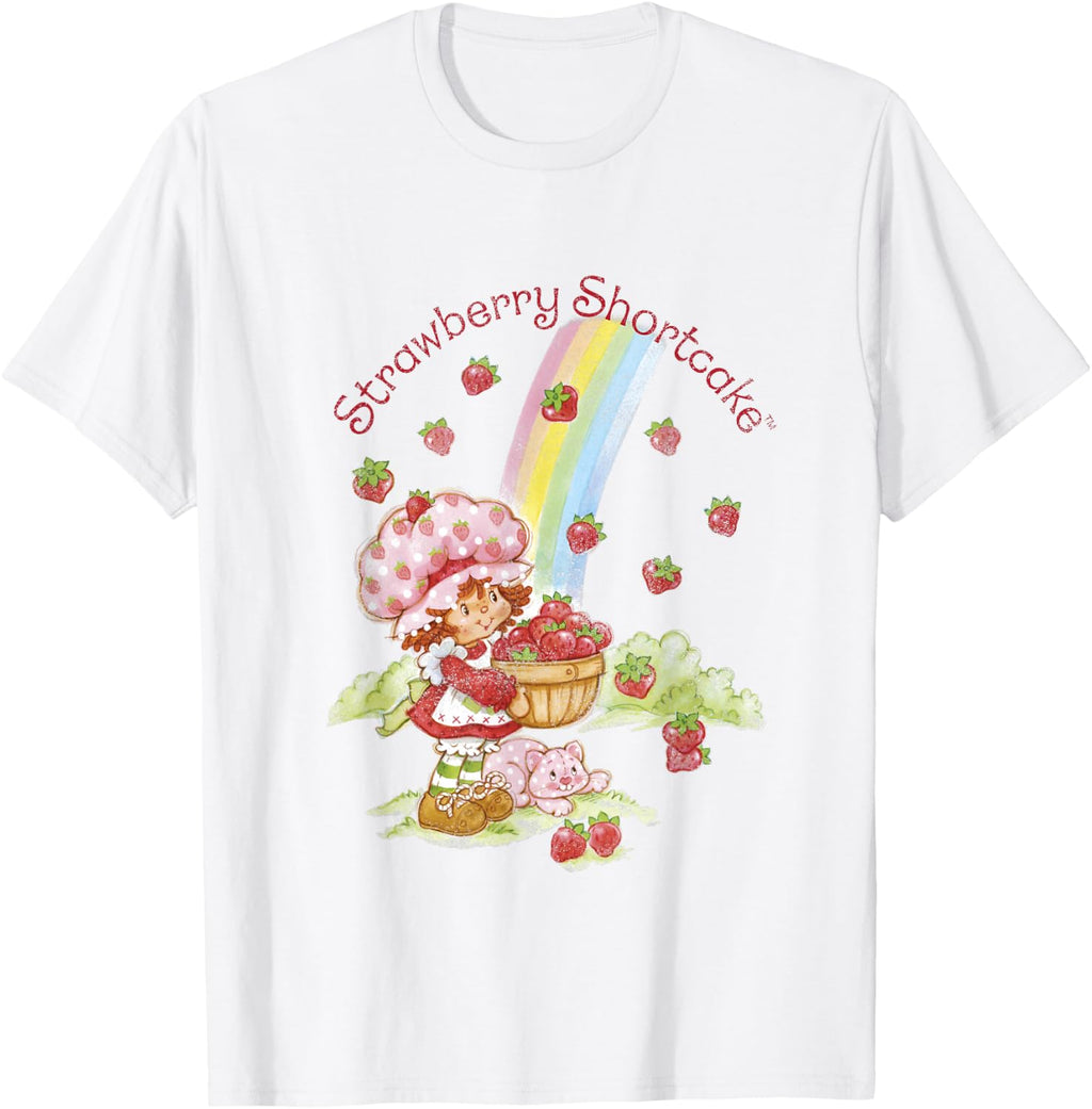 Strawberry Shortcake Rainbow Bounty Vintage T-Shirt