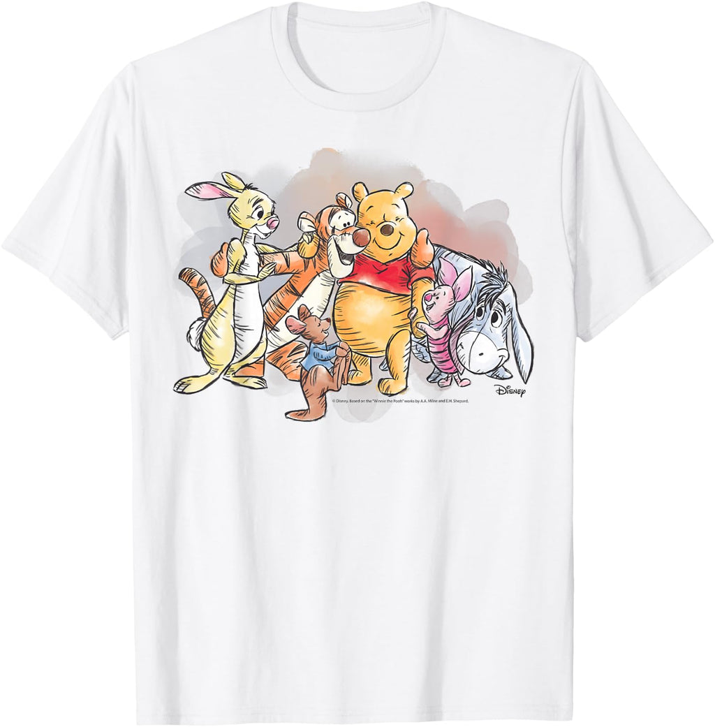 Winnie The Pooh - Watercolor T-Shirt