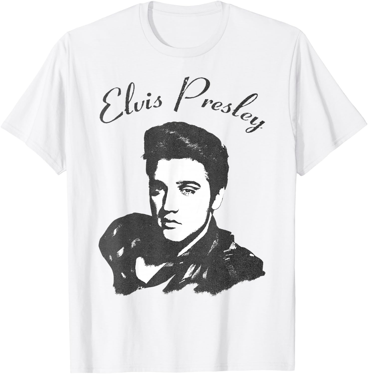 Elvis Presley Official Script T-Shirt