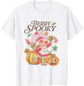 Strawberry Shortcake Berry Spooky Halloween Pumpkins T-Shirt