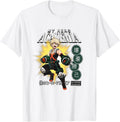 My Hero Academia Katsuki Bakugo Burst with Icons Anime T-Shirt