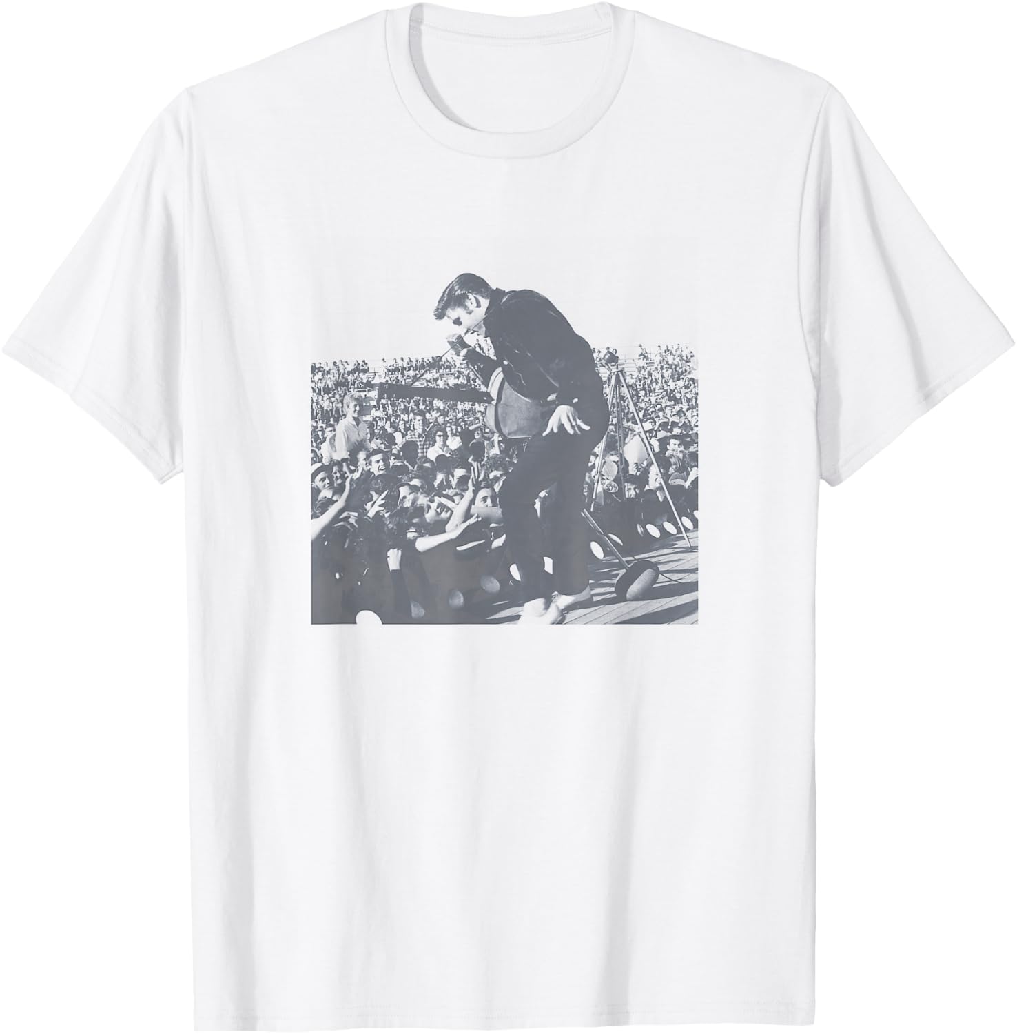 Elvis Presley Photo Crowd T-Shirt