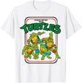 Teenage Mutant Ninja Turtles Vintage Cartoon Group Shot T-Shirt