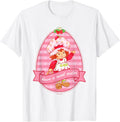 Strawberry Shortcake Have A Sweet Easter Pink Gingham Retro T-Shirt