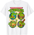 Teenage Mutant Ninja Turtles Circular Design T-Shirt T-Shirt