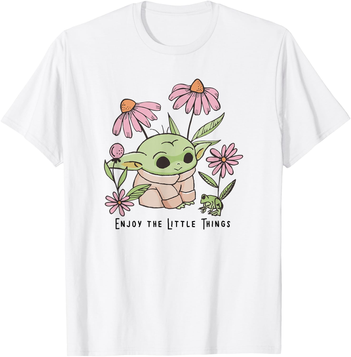 Star Wars: The Mandalorian Grogu Enjoy The Little Things T-Shirt