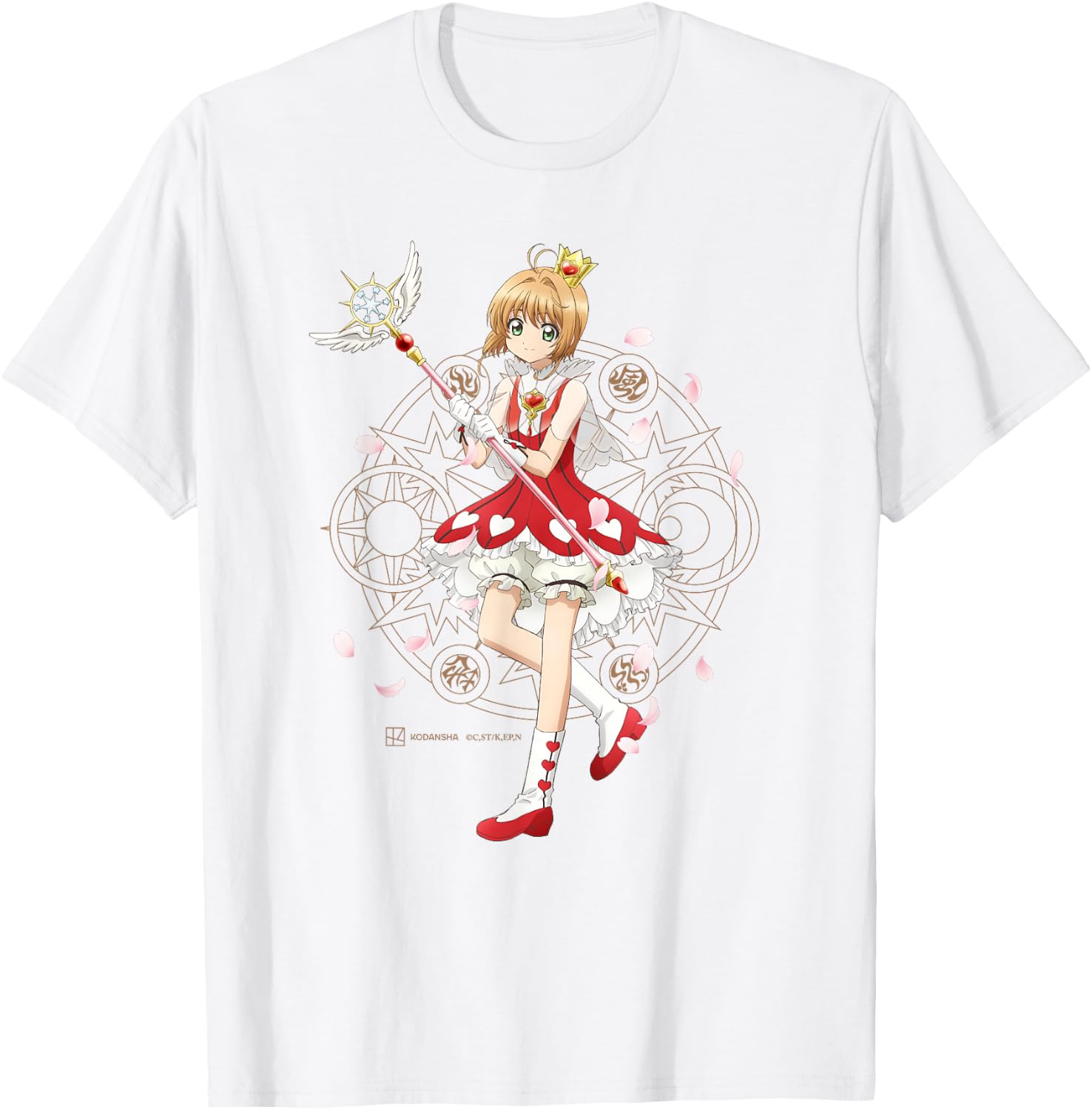 Cardcaptor Sakura: Clear Card - “Sakura in Battle Costume J” T-Shirt