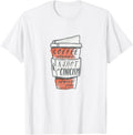 Gilmore Girls Coffee & A Shot of Cynicism Watercolor TV Show T-Shirt