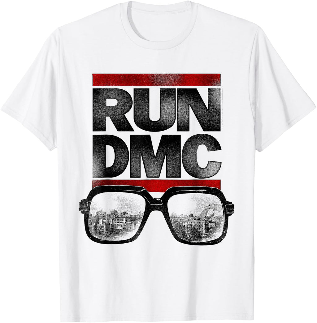 Run DMC Official NYC Glasses T-Shirt