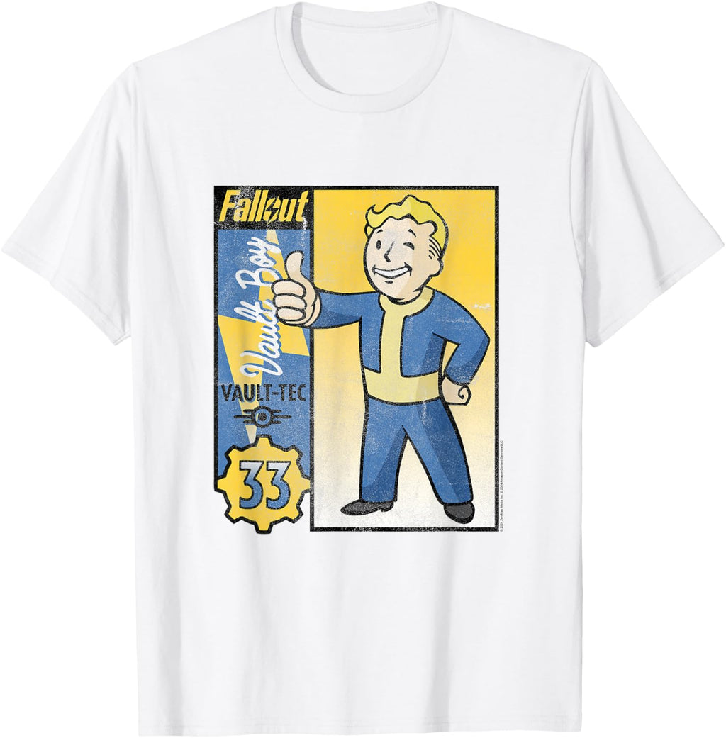 Fallout Vault-Tec Trading Card TV Show T-Shirt