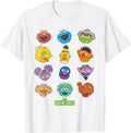 Sesame Street Character Heads T-Shirt