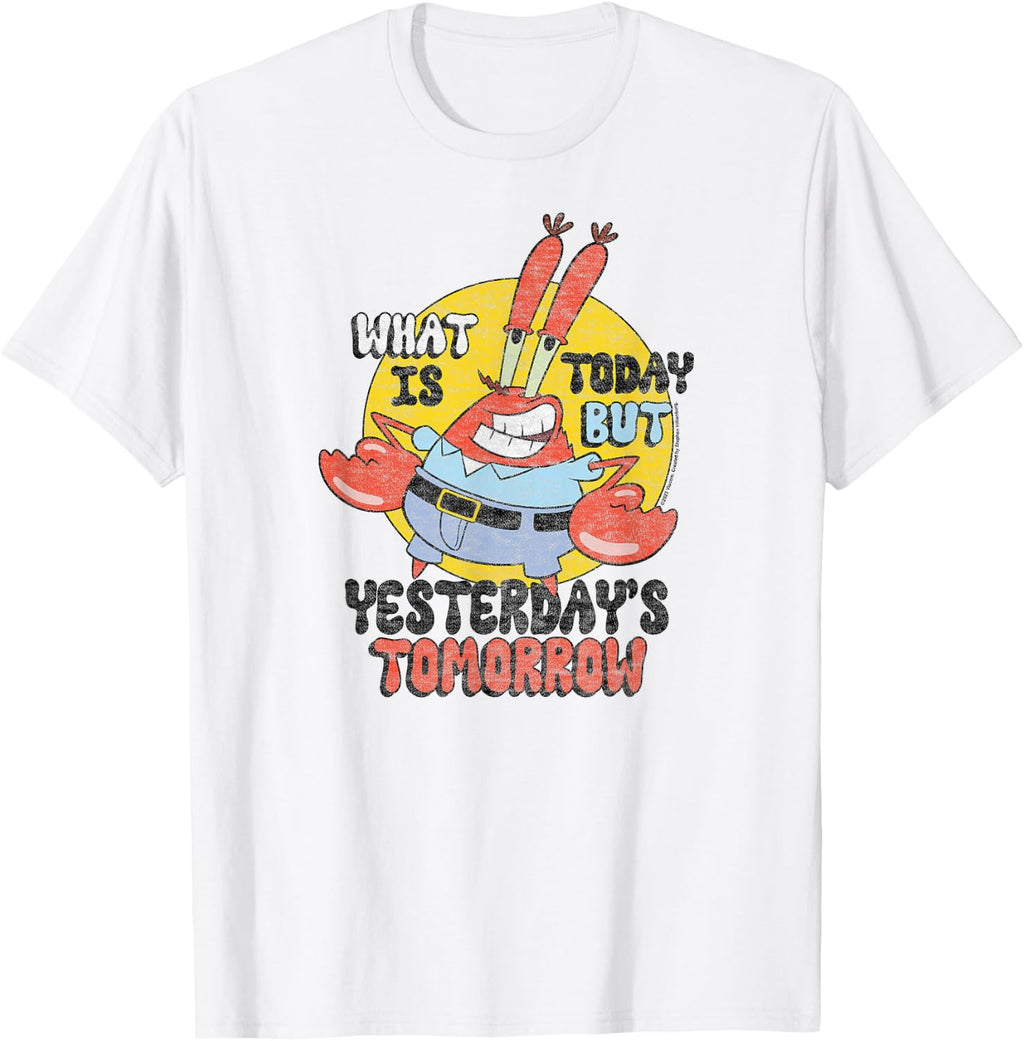 Spongebob Squarepants - Mr. Krabs Yesterday's Tomorrow T-Shirt