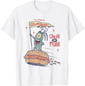 Spongebob Plankton Retro Chum Bucket Banner Cartoon T-Shirt