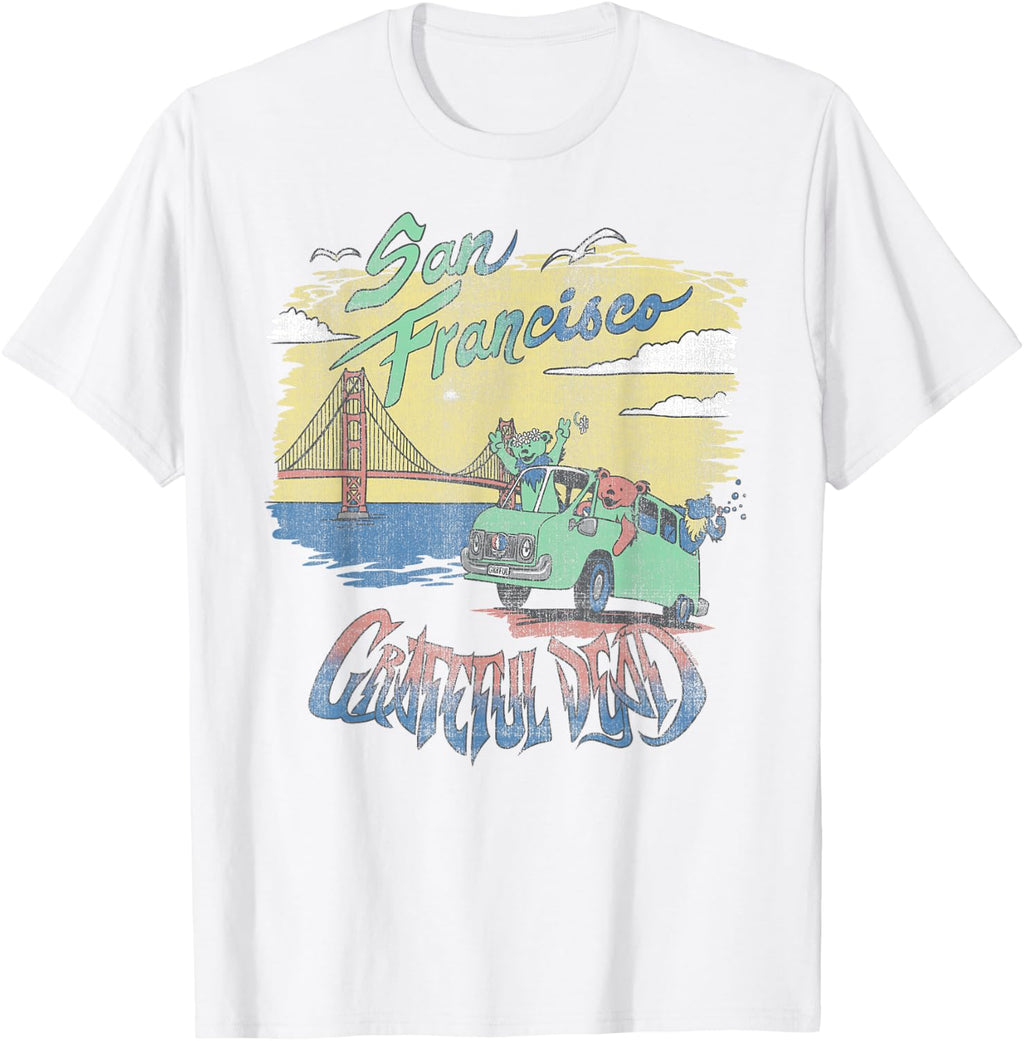 Grateful Dead San Francisco Bears in a Van Band T-Shirt