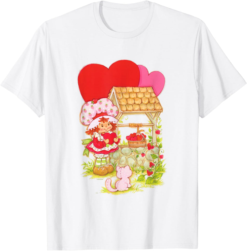 Strawberry Shortcake & Custard By Well Valentine's Day T-Shirt