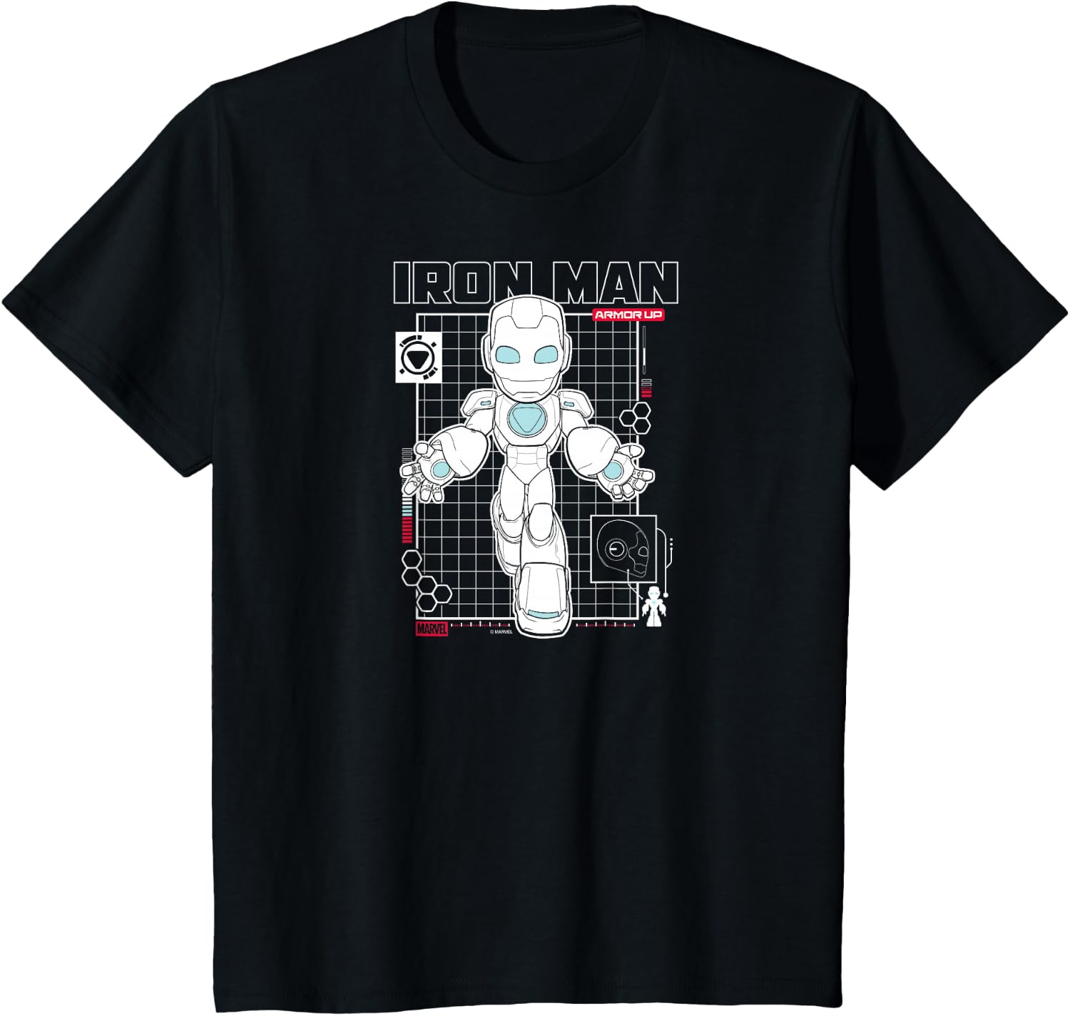 Digital Iron Man T-Shirt