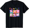 Peppa Pig Family Portrait Panels T-Shirt