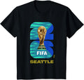 Kids FIFA World CUP26 Seattle Trophy Color T-Shirt