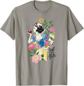 Disney Princess Snow White Just One Bite Floral T-Shirt Small