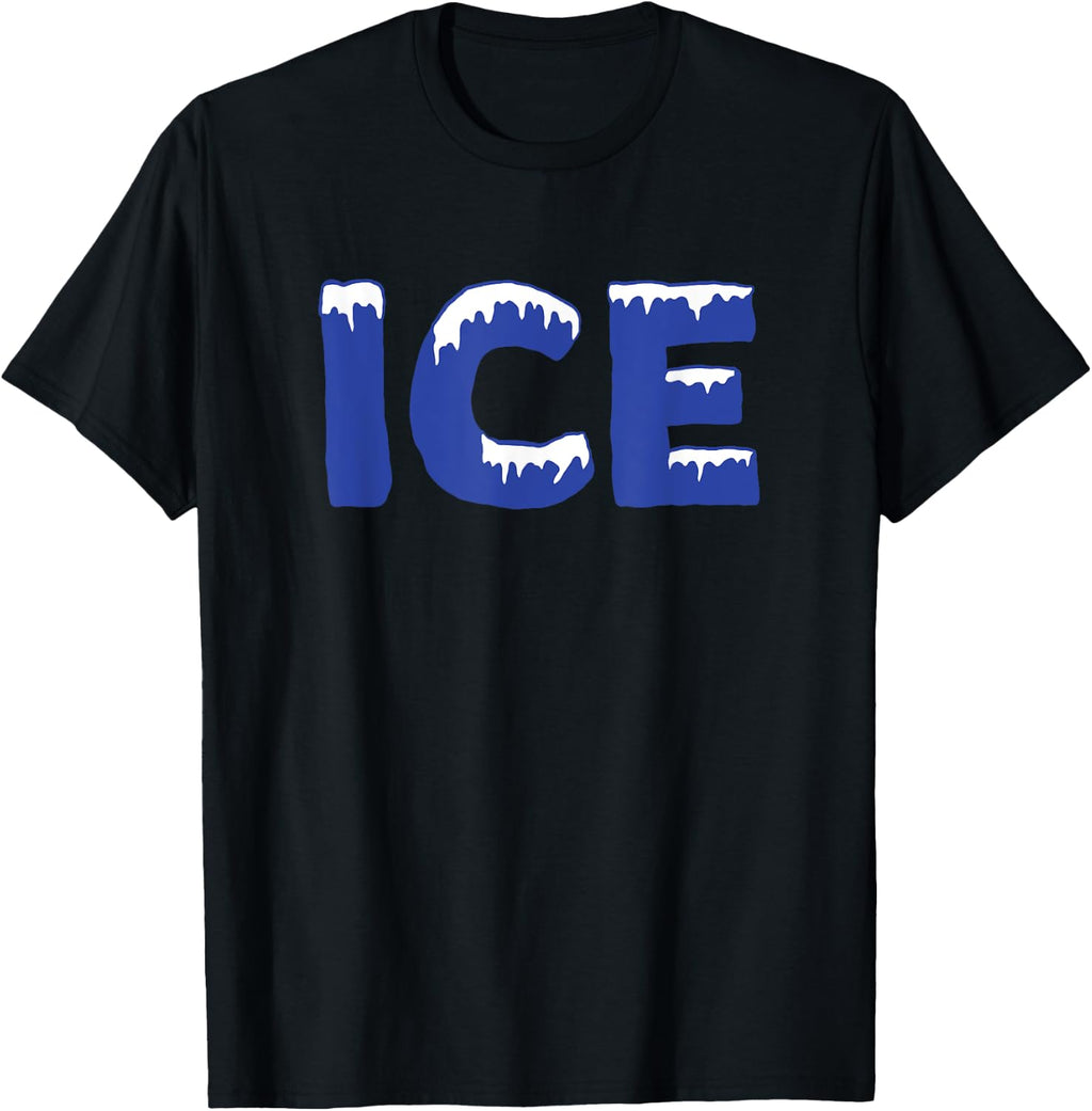Funny Family Halloween Costume Shirt - Ice and Baby T-Shirt