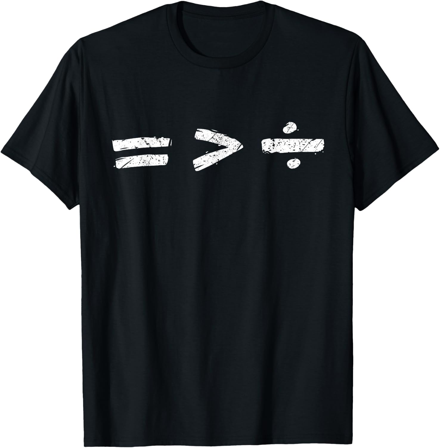Equality is Better Than Division Equal Rights Math Symbol T-Shirt