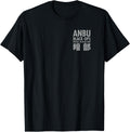 Naruto Shippuden Front and Back Anbu Tactical Squad Anime Tees T Shirts for Men and Women