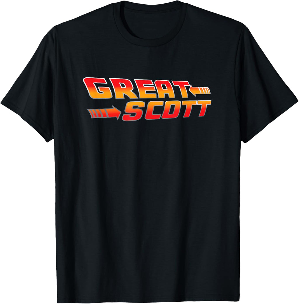 Great Scott Funny Time Traveler Mad Scientist Inventor T-Shirt