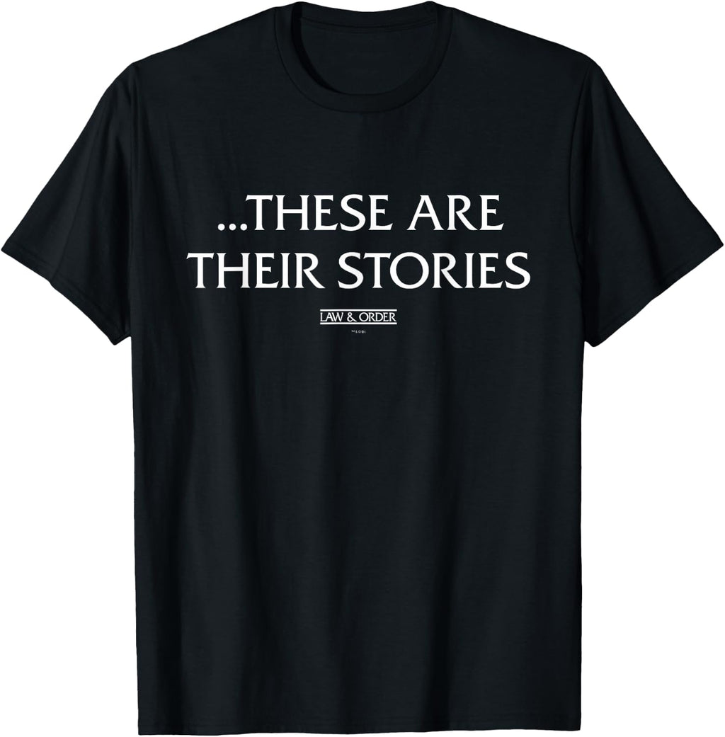 Law & Order: SVU These are Their Stories T-Shirt Small