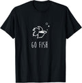 Betta Fish Shirt, Go Fish Funny Cute Pet Owner Gift T-Shirt