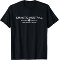 D20 Roleplay Alignments - Chaotic Neutral T-Shirt