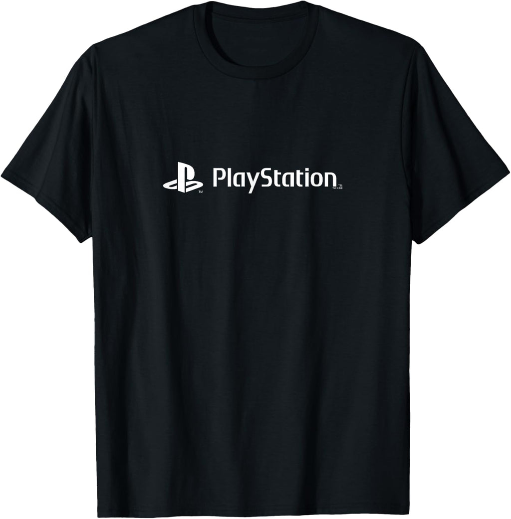 PlayStation Classic White Gaming Logo, Start Gaming Today T-Shirt