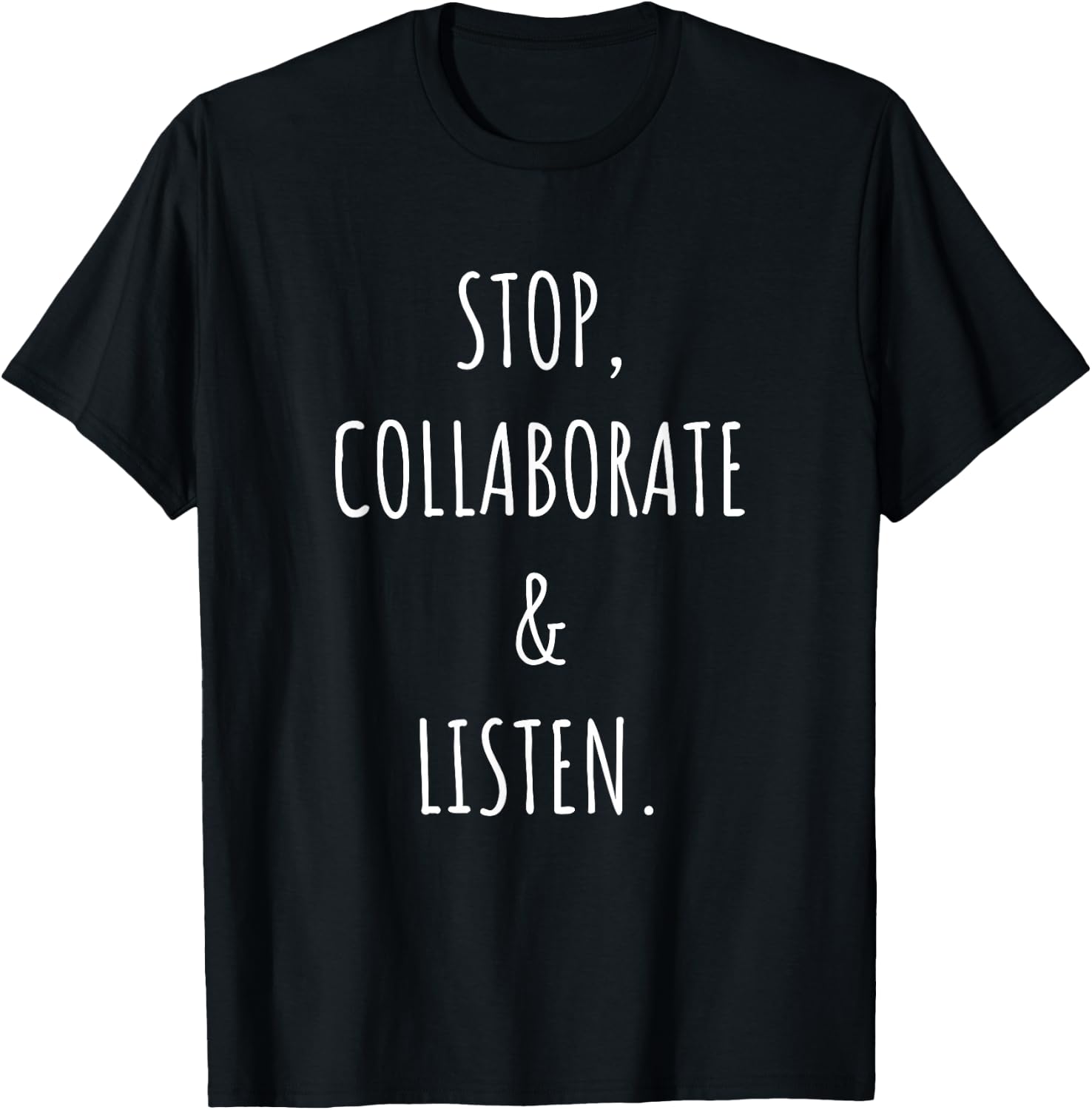 Stop, Collaborate and Listen Ice Ice Baby 90's Retro T-Shirt