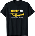 Trumpet Dad Shirt, Funny Cute Marching Band Gift T-Shirt