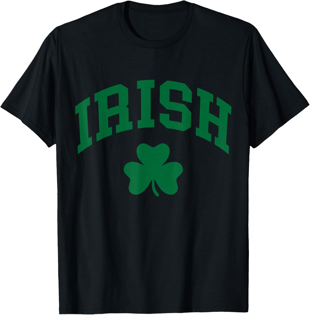 Irish Shamrock St Patricks Day Ireland Pride Graphic Green T-Shirt