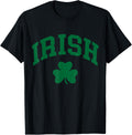 Irish Shamrock St Patricks Day Ireland Pride Graphic Green T-Shirt