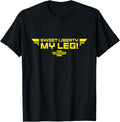 Helldivers 2 Sony PlayStation Game Sweet Liberty My Leg T-Shirt