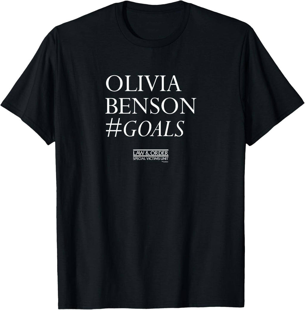 Law & Order:SVU Olivia Benson #Goals Standard T-Shirt T-Shirt