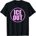 ICE Out Circular Button Style T-Shirt