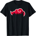 Naruto Shippuden Akatsuki Silhouette Anime T-Shirt