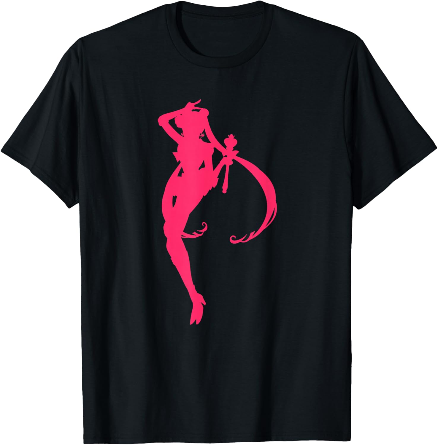 Crescent Moon Planet Sailor Astronomy Mom Anime Girl Fans T-Shirt