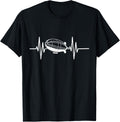Retro Zeppelin 70s Dirigible Blimp Airship Zepelin Zepplin T-Shirt